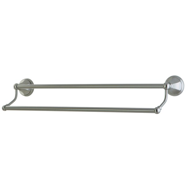 Metropolitan 18" Dual Towel Bar, Brushed Nickel